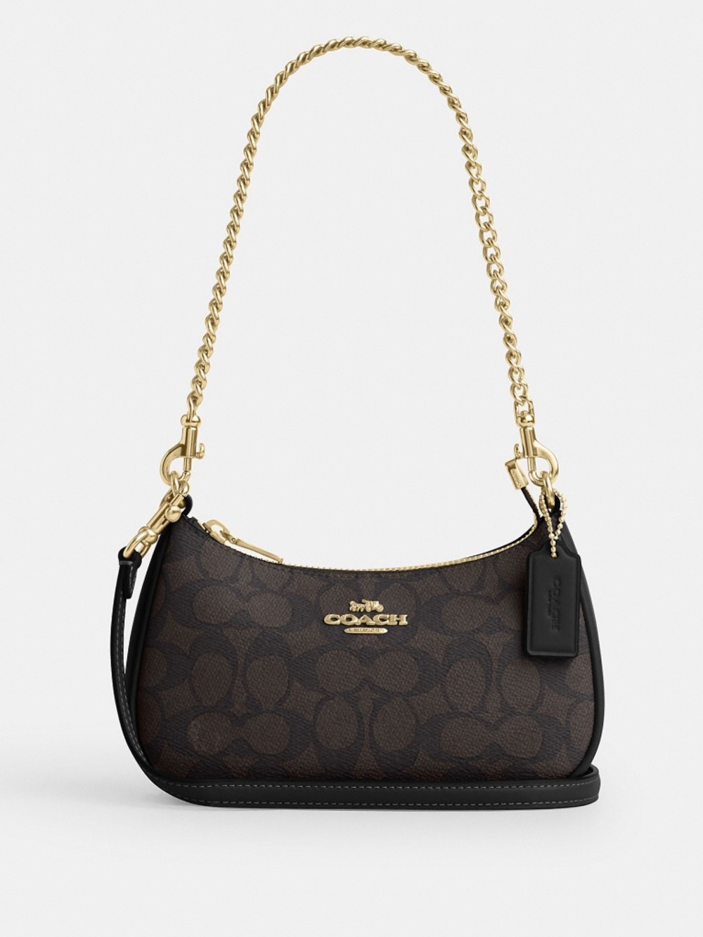 Coach Teri Mini Crossbody Bag In Signature Canvas